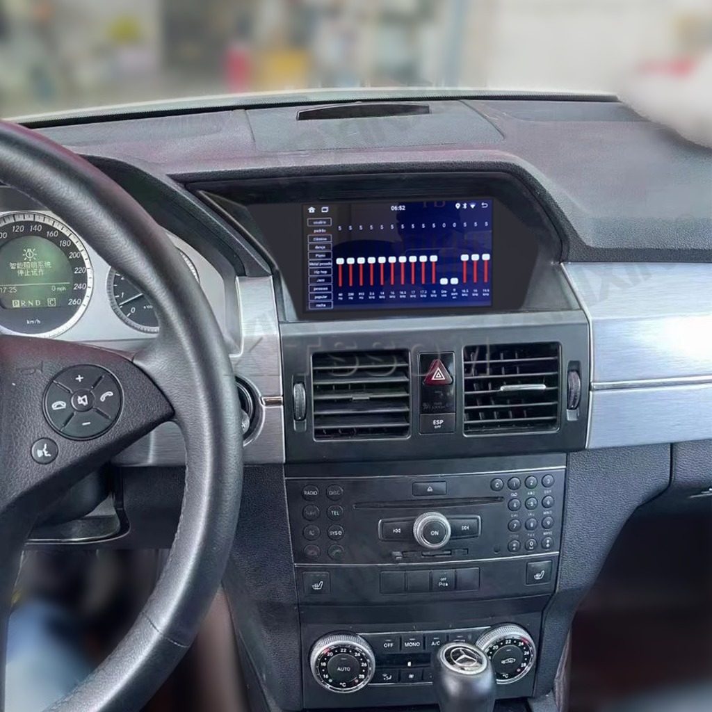 Multimídia Mercedes Benz GLK 2009 2010 2011 2012 V2 Carplay 7"-V2 CAR AUDIO-Kitssom