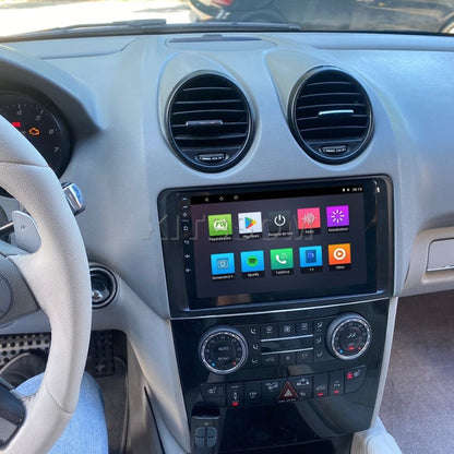 Multimídia Mercedes Benz ML 350 2009 2010 2011 V2 Carplay 9" 2006 2007 2008-V2 CAR AUDIO-Kitssom