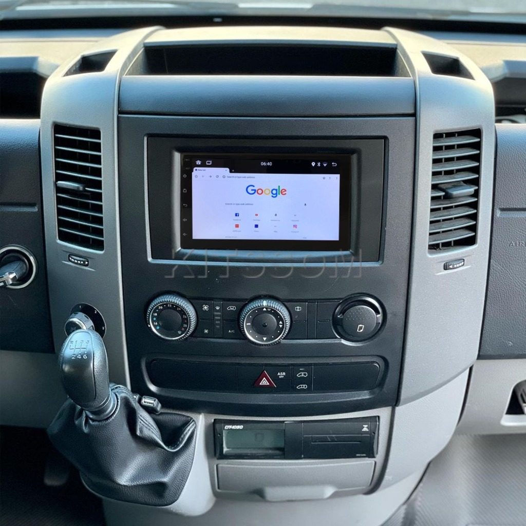 Multimídia Mercedes Benz Sprinter 2018 2019 2020 V2 Carplay 7" 2011 2012 2013 2014 2015 2016 2017-V2 CAR AUDIO-Kitssom