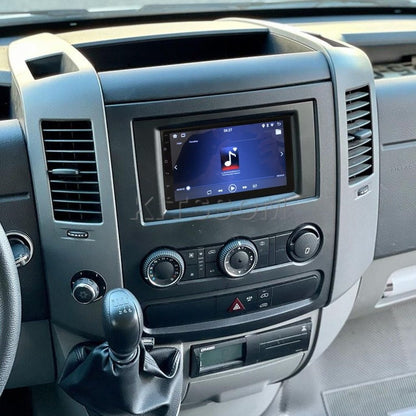 Multimídia Mercedes Benz Sprinter 2018 2019 2020 V2 Carplay 7" 2011 2012 2013 2014 2015 2016 2017-V2 CAR AUDIO-Kitssom
