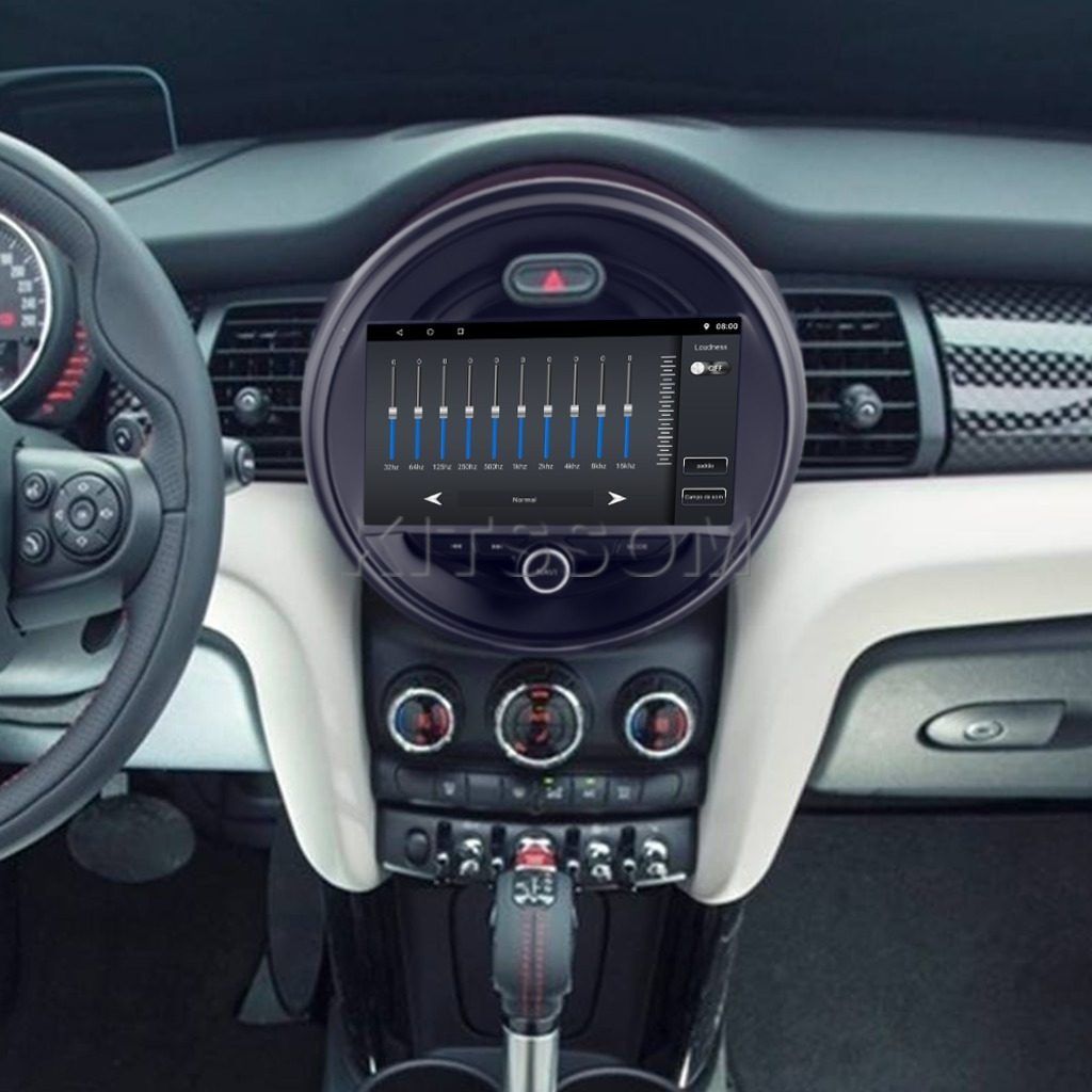 Multimídia Mini Cooper F55 F56 2017 2018 2019 V2 Carplay 9" 2014 2015 2016-V2 CAR AUDIO-Kitssom