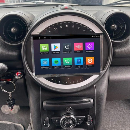 Multimídia Mini Cooper R60 2013 2014 2015 2016 V2 Carplay 9" 2010 2011 2012-V2 CAR AUDIO-Kitssom