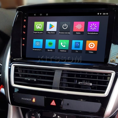 Multimídia Eclipse Cross 2020 2021 2022 2023 2024 V2 Carplay 9" 2017 2018 2019-V2 CAR AUDIO-Kitssom