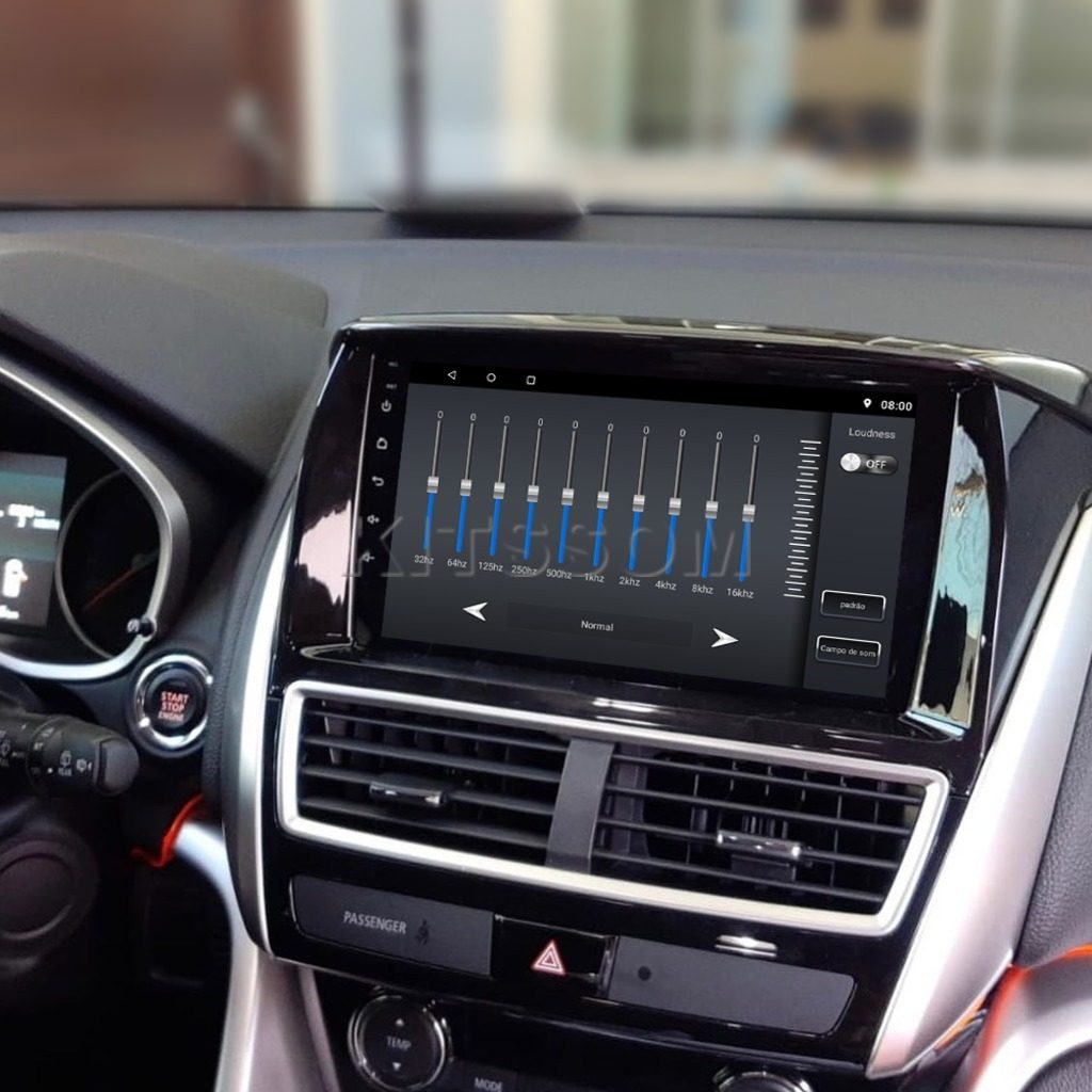 Multimídia Eclipse Cross 2020 2021 2022 2023 2024 V2 Carplay 9" 2017 2018 2019-V2 CAR AUDIO-Kitssom