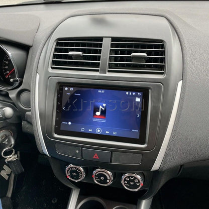 Multimídia Mitsubishi ASX 2018 2019 2020 2021 V2 Carplay 7" 2010 2011 2012 2013 2014 2015 2016 2017-V2 CAR AUDIO-Kitssom
