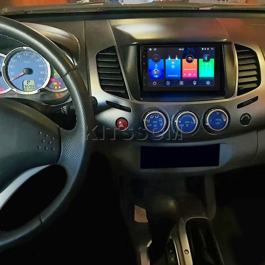 Multimídia Mitsubishi L200 Triton 2015 2016 2017 V2 Carplay 7" 2008 2009 2010 2011 2012 2013 2014-V2 CAR AUDIO-Kitssom