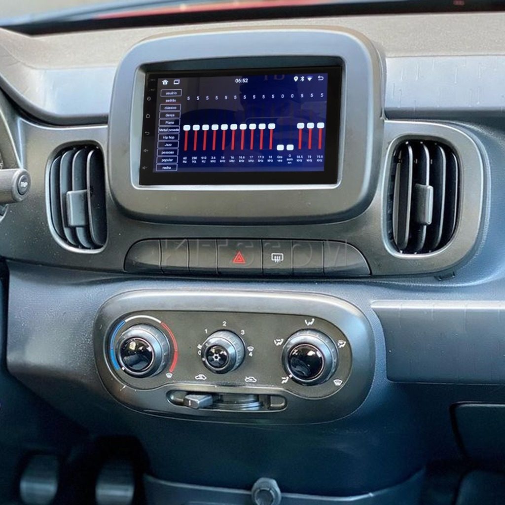 Multimídia Mobi 2017 2018 2019 2020 2021 2022 V2 Carplay 7" 2016-V2 CAR AUDIO-Kitssom
