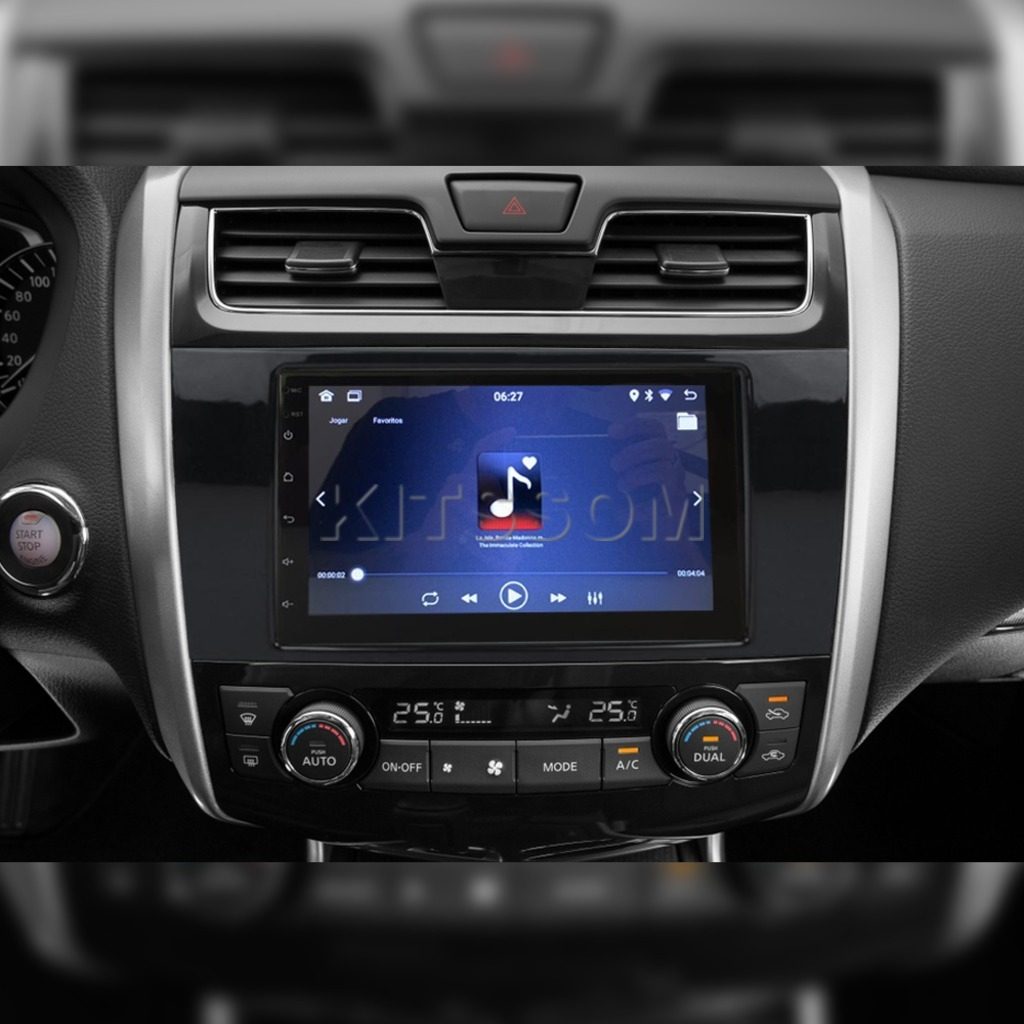 Multimídia Nissan Altima Teana 2016 2017 2018 V2 Carplay 7" 2013 2014 2015-V2 CAR AUDIO-Kitssom