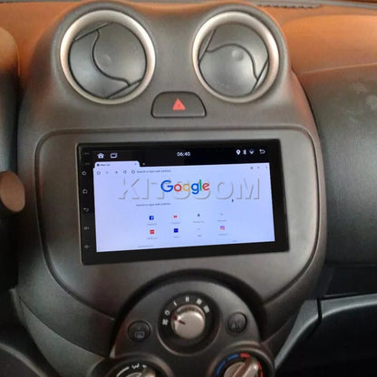 Multimídia Nissan March Versa 2011 2012 2013 2014 V2 Carplay 7"-V2 CAR AUDIO-Kitssom