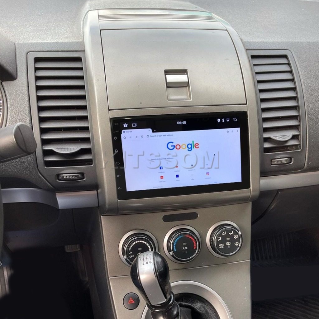 Multimídia Nissan Sentra 2007 2008 2009 2010 2011 V2 Carplay 7" 2006-V2 CAR AUDIO-Kitssom