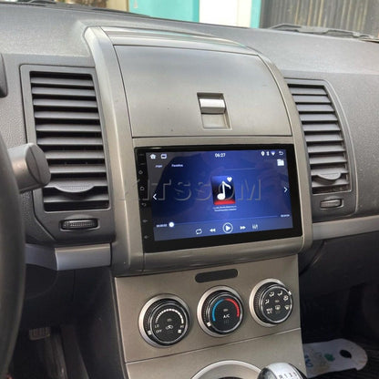 Multimídia Nissan Sentra 2007 2008 2009 2010 2011 V2 Carplay 7" 2006-V2 CAR AUDIO-Kitssom