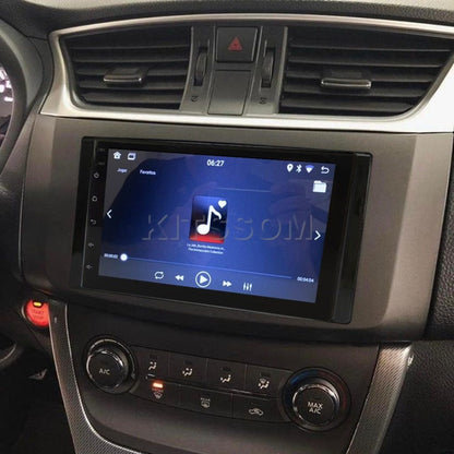 Multimídia Nissan Sentra 2015 2016 2017 2018 2019 V2 Carplay 7" 2011 2012 2013 2014-V2 CAR AUDIO-Kitssom