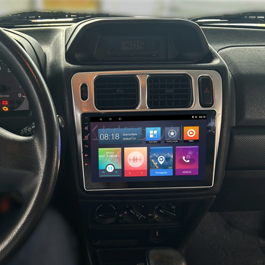 Multimídia Pajero TR4 2004 2005 2006 2007 2008 V2 Carplay 9" 2000 2001 2002 2003-V2 CAR AUDIO-Kitssom