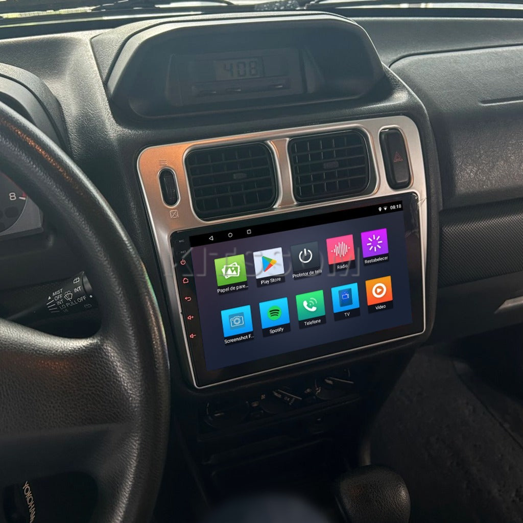 Multimídia Pajero TR4 2004 2005 2006 2007 2008 V2 Carplay 9" 2000 2001 2002 2003-V2 CAR AUDIO-Kitssom