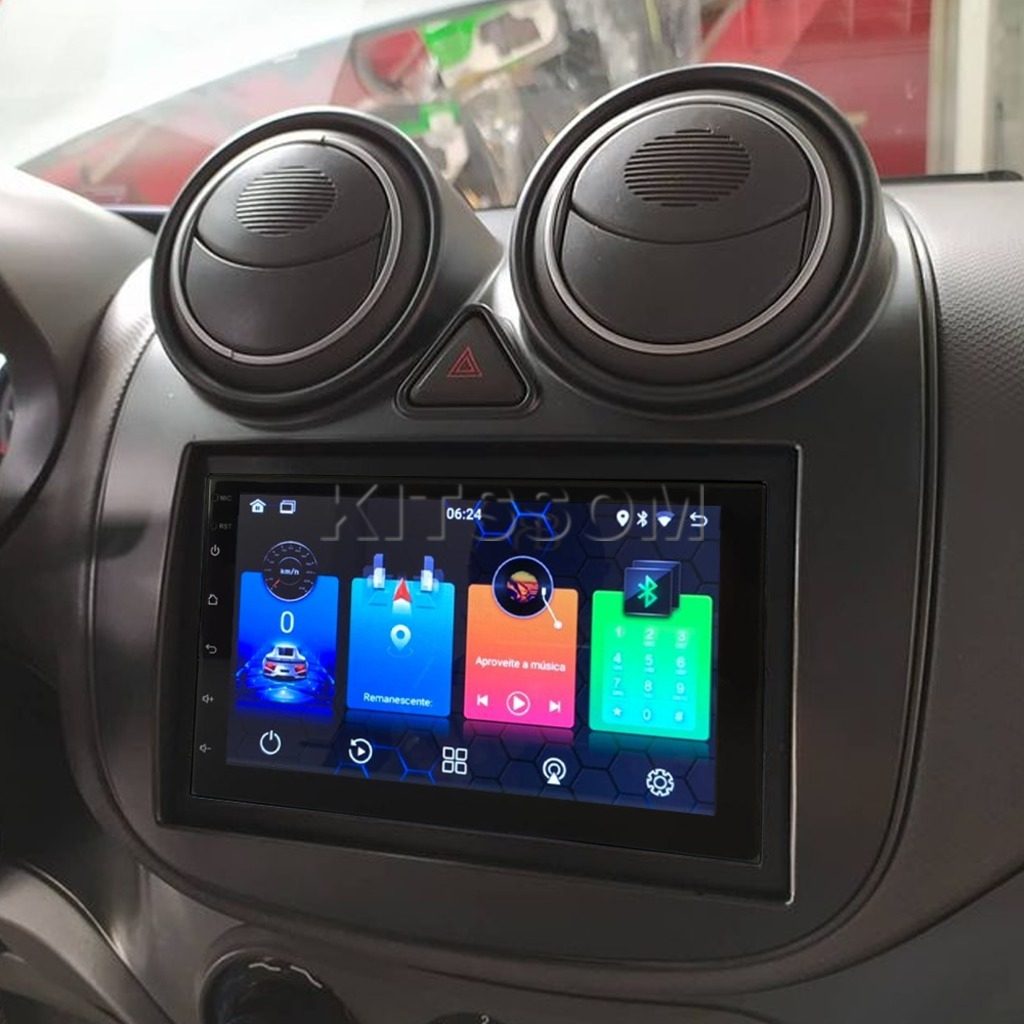 Multimídia Fiat Palio Sporting 2015 2016 2017 V2 Carplay 7" 2012 2013 2014-V2 CAR AUDIO-Kitssom