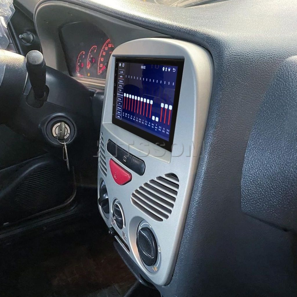 Multimídia Palio Fire 2010 2011 2012 2013 2014 V2 Carplay 7" Strada Siena 2002 2003 2004 2005 2006 2007 2008 2009-V2 CAR AUDIO-Kitssom