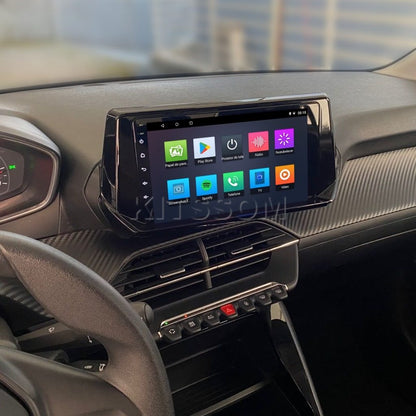 Multimídia Peugeot 2008 208 2021 2022 2023 V2 Carplay 9"-Multimidia-V2 CAR AUDIO-Kitssom