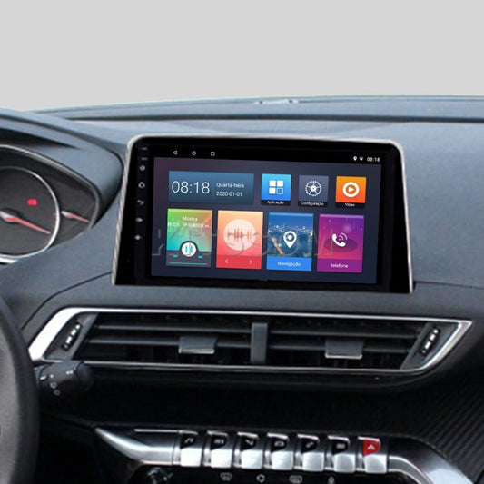 Multimídia Peugeot 3008 4008 5008 2020 2021 2022 V2 Carplay 9" 2018 2019-V2 CAR AUDIO-Kitssom