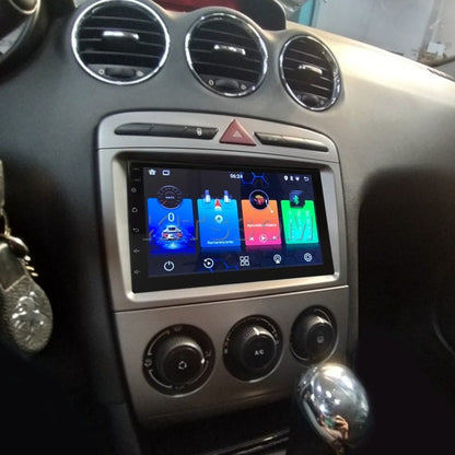 Multimídia Peugeot 308 408 2017 2018 2019 2020 V2 Carplay 7" 2012 2013 2014 2015 2016-V2 CAR AUDIO-Kitssom