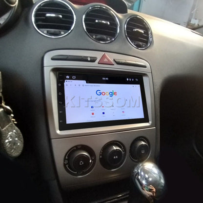 Multimídia Peugeot 308 408 2017 2018 2019 2020 V2 Carplay 7" 2012 2013 2014 2015 2016-V2 CAR AUDIO-Kitssom
