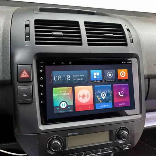 Multimidia Polo 2008 2009 2010 2011 2012 V2 Carplay 9" 2002 2003 2004 2005 2006 2007-V2 CAR AUDIO-Kitssom