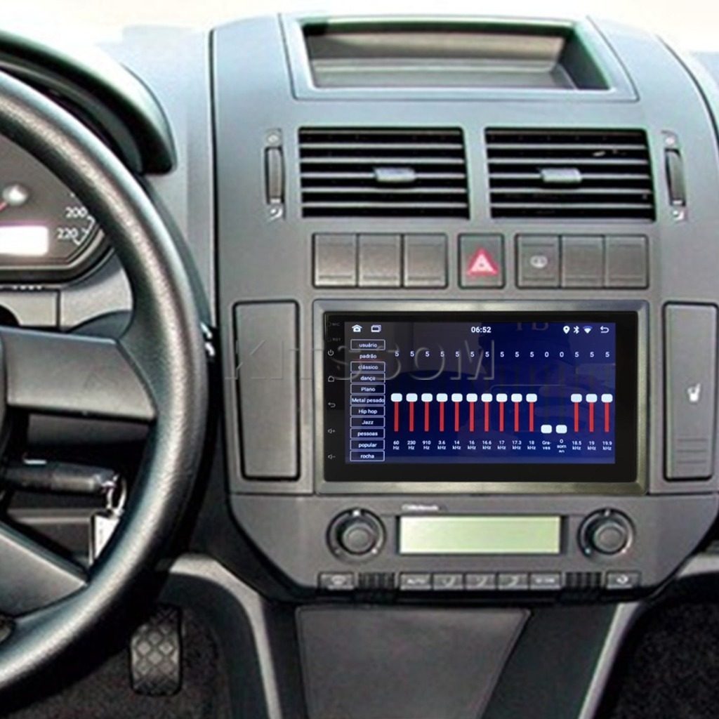 Multimídia Polo 2005 2006 2007 2008 2009 2010 V2 Carplay 7" 2003 2004-V2 CAR AUDIO-Kitssom