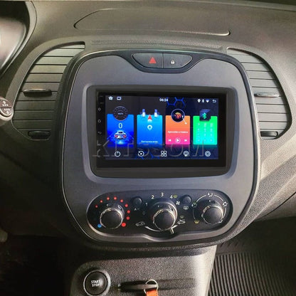 Multimídia Renault Captur 2020 2021 2022 2023 V2 Carplay 7" 2015 2016 2017 2018 2019-V2 CAR AUDIO-Kitssom