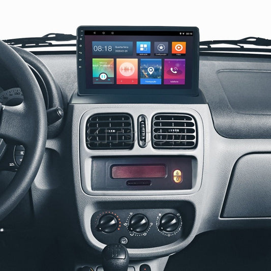 Multimídia Renault Clio 2001 2002 2003 2004 2005 V2 Carplay 9" 1998 1999 2000-V2 CAR AUDIO-Kitssom