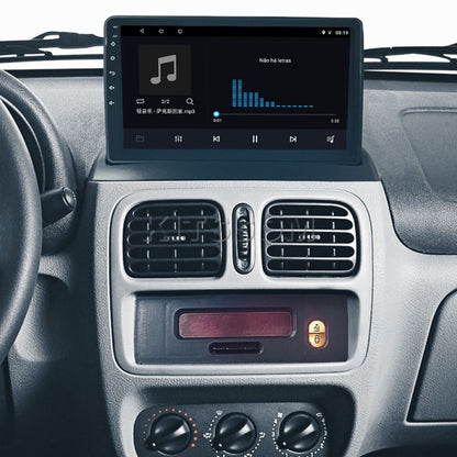 Multimídia Renault Clio 2001 2002 2003 2004 2005 V2 Carplay 9" 1998 1999 2000-V2 CAR AUDIO-Kitssom