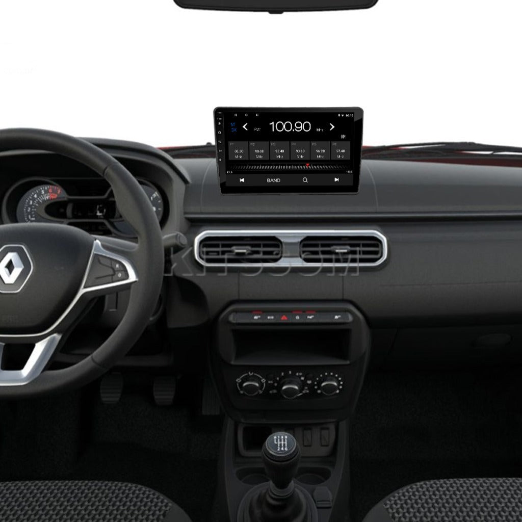 Multimídia Renault Oroch Pro 2022 2023 V2 Carplay 9"-V2 CAR AUDIO-Kitssom