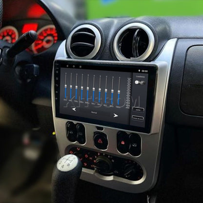 Multimídia Renault Sandero Logan 2011 2012 2013 V2 Carplay 9" 2007 2008 2009 2010-V2 CAR AUDIO-Kitssom