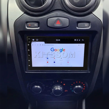 Multimídia Sandero Logan 2012 2013 2014 V2 Carplay 7"-V2 CAR AUDIO-Kitssom