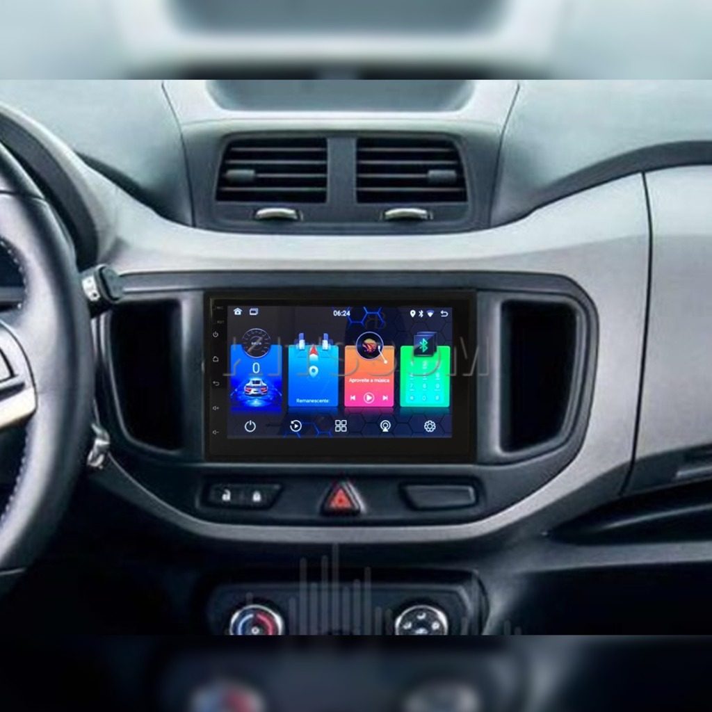 Multimídia Spin 2014 2015 2016 2017 2018 2019 V2 Carplay 7" 2008 2009 2010 2011 2012-V2 CAR AUDIO-Kitssom