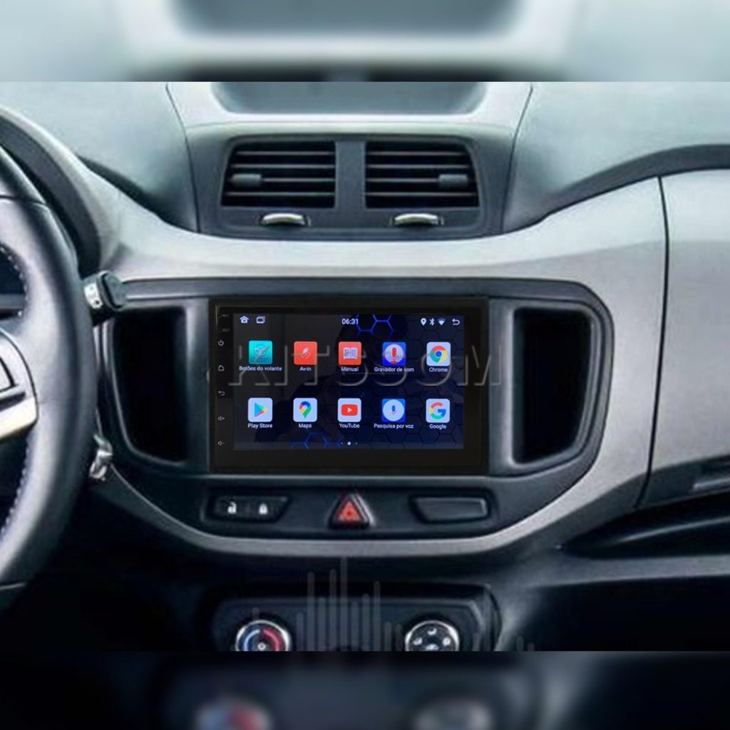 Multimídia Spin 2014 2015 2016 2017 2018 2019 V2 Carplay 7" 2008 2009 2010 2011 2012-V2 CAR AUDIO-Kitssom