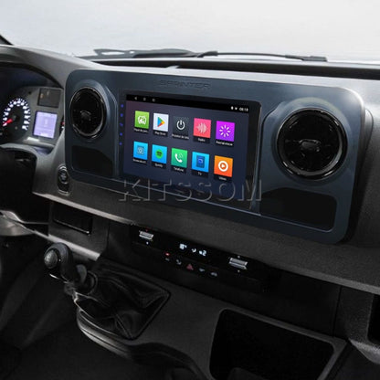 Multimídia Mercedes Sprinter 2020 2021 2022 2023 V2 Carplay 9" 2019-V2 CAR AUDIO-Kitssom
