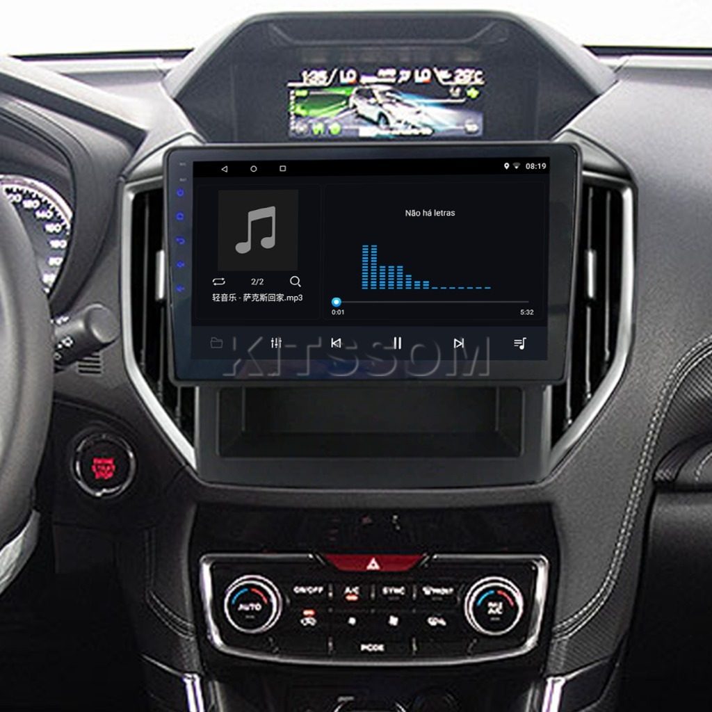 Multimídia Subaru Forester 2018 2019 2020 2021 V2 Carplay 9"-V2 CAR AUDIO-Kitssom