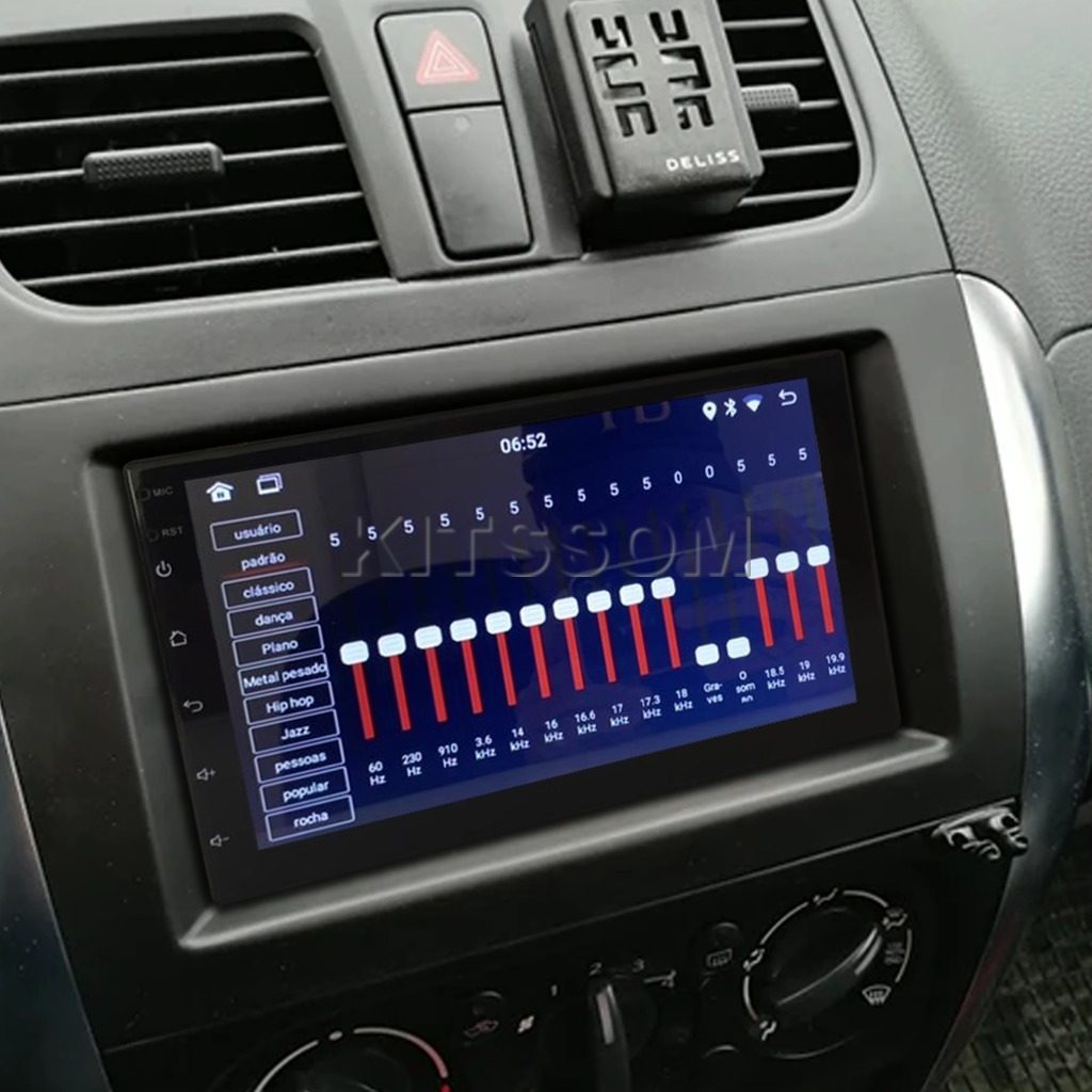 Multimídia Suzuki SX4 2009 2010 2011 2012 2013 V2 Carplay 7" 2007 2008-V2 CAR AUDIO-Kitssom