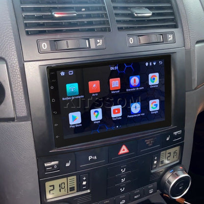 Multimídia Touareg 2005 2006 2007 2008 2009 2010 V2 Carplay 7"-V2 CAR AUDIO-Kitssom