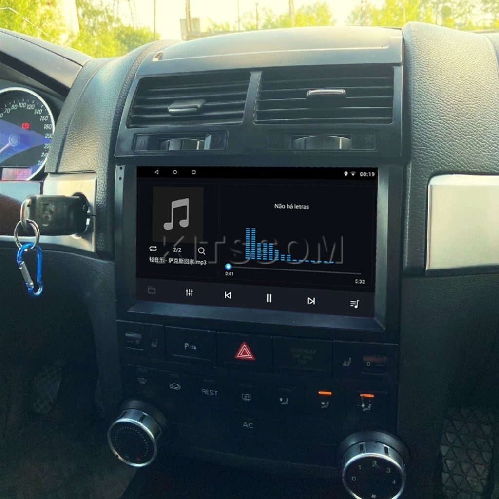 Multimídia Touareg 2005 2006 2007 2008 2009 2010 V2 Carplay 9"-V2 CAR AUDIO-Kitssom