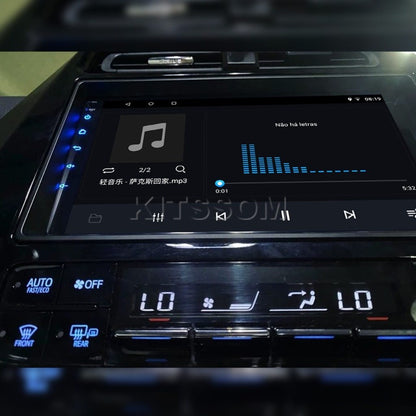 Multimídia Toyota Prius 2018 2019 2020 2021 2022 V2 Carplay 9" 2016 2017-V2 CAR AUDIO-Kitssom
