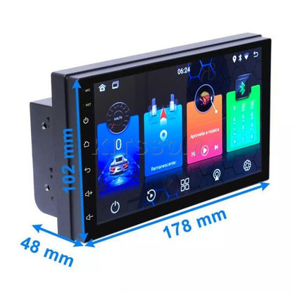 Multimídia HB20 2014 2015 2016 2017 2018 2019 V2 Carplay 7" 2012 2013-V2 CAR AUDIO-Kitssom