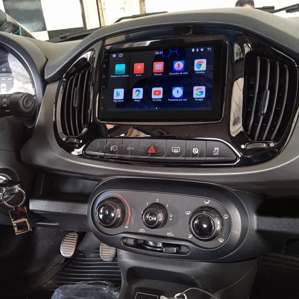 Multimidia Uno 2015 2016 2017 2018 2019 2020 2021 V2 Carplay 7"-V2 CAR AUDIO-Kitssom