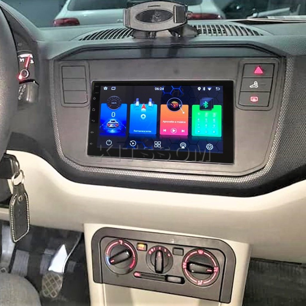 Multimídia Up 2017 2018 2019 2020 2021 V2 Carplay 7"-V2 CAR AUDIO-Kitssom