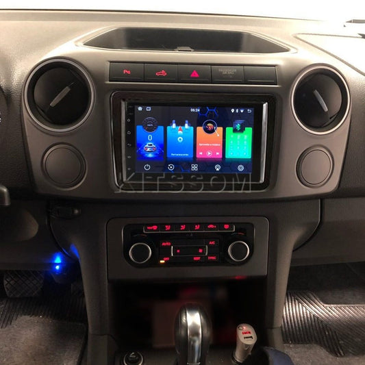 Multimídia Amarok 2010 2011 2012 2013 2014 2015 V2 Carplay 7"-V2 CAR AUDIO-Kitssom