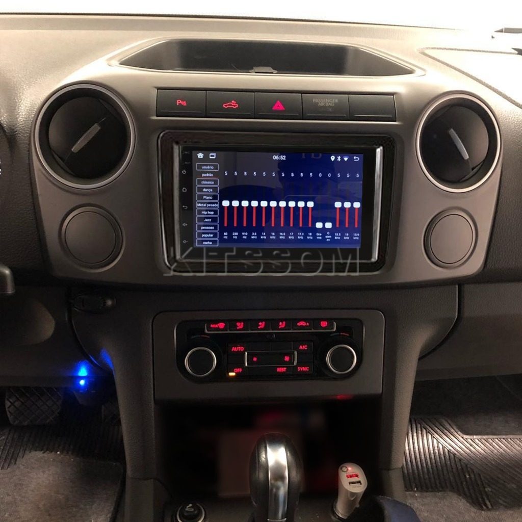 Multimídia Amarok 2010 2011 2012 2013 2014 2015 V2 Carplay 7"-V2 CAR AUDIO-Kitssom