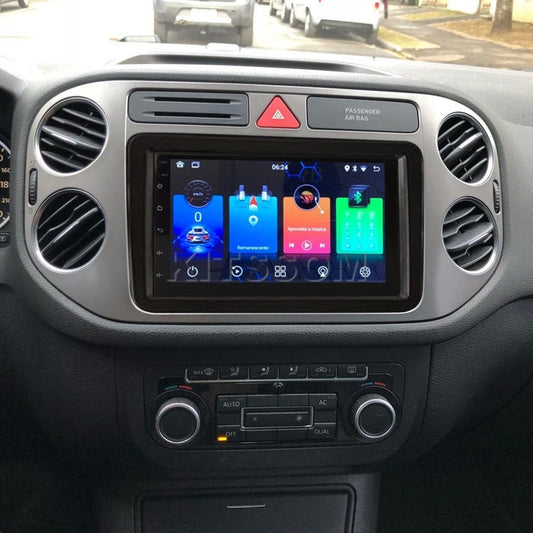 Multimídia Tiguan 2013 2014 2015 2016 2017 2018 V2 Carplay 7" 2008 2009 2010 2011 2012-V2 CAR AUDIO-Kitssom