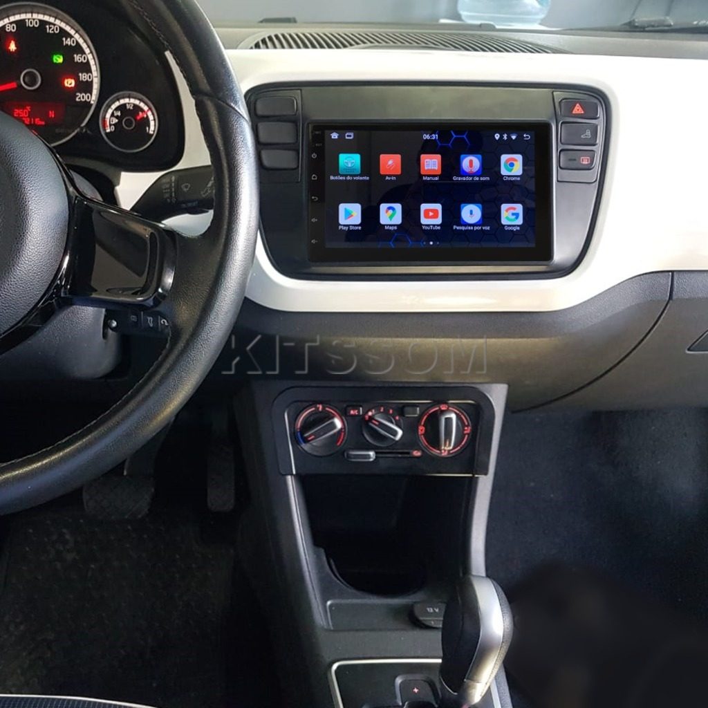 Multimídia Volkswagen Up 2014 2015 2016 V2 Carplay 7"-V2 CAR AUDIO-Kitssom