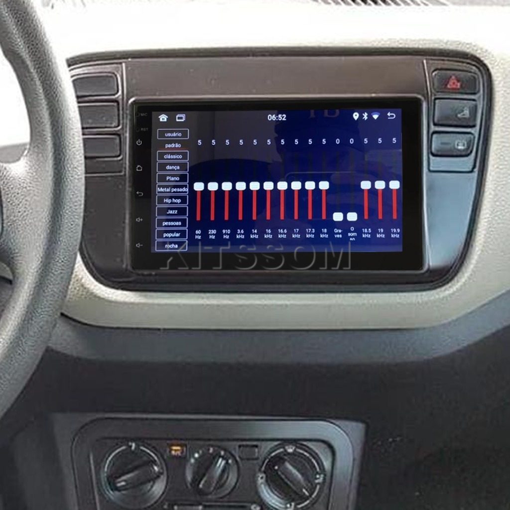 Multimídia Volkswagen Up 2014 2015 2016 V2 Carplay 7"-V2 CAR AUDIO-Kitssom