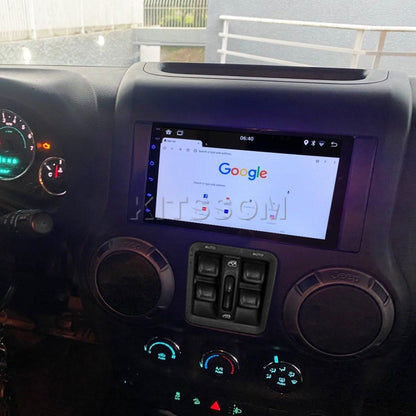 Multimídia Wrangler 2010 2011 2012 2013 2014 2015 V2 Carplay 7"-V2 CAR AUDIO-Kitssom