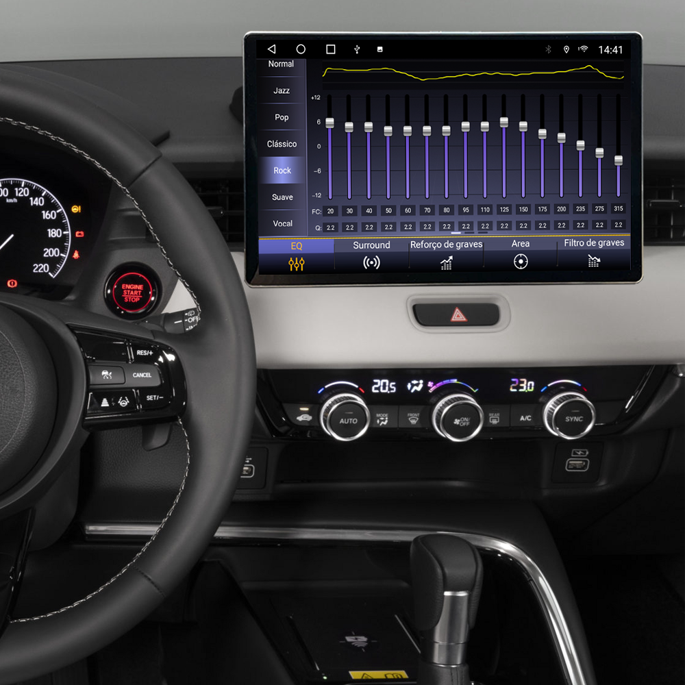 Multimidia HRV 2022 2023 2024 2025 2026 V2 Tesla 13"²